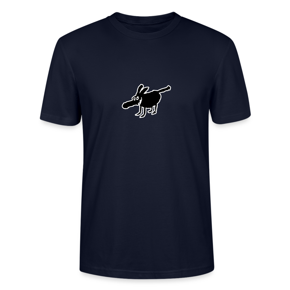 Shirt met hond - navy