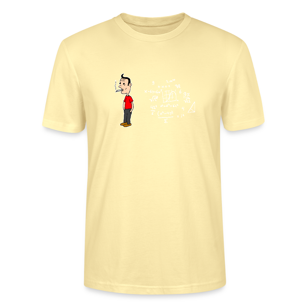 Regular fit shirt met Suske en wiskunde - cream