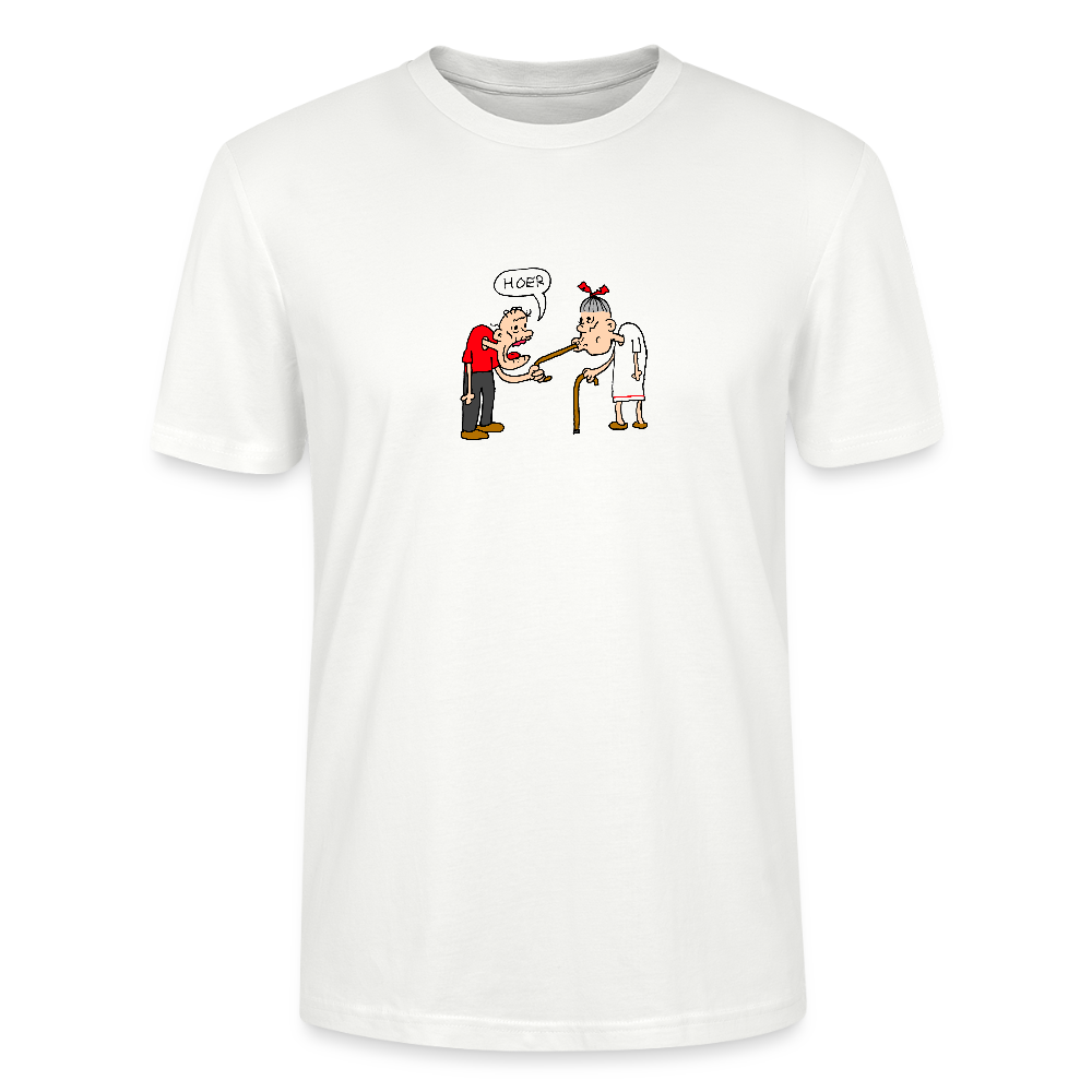 Regular fit shirt met Suske die Wiske een hoer noemt - white
