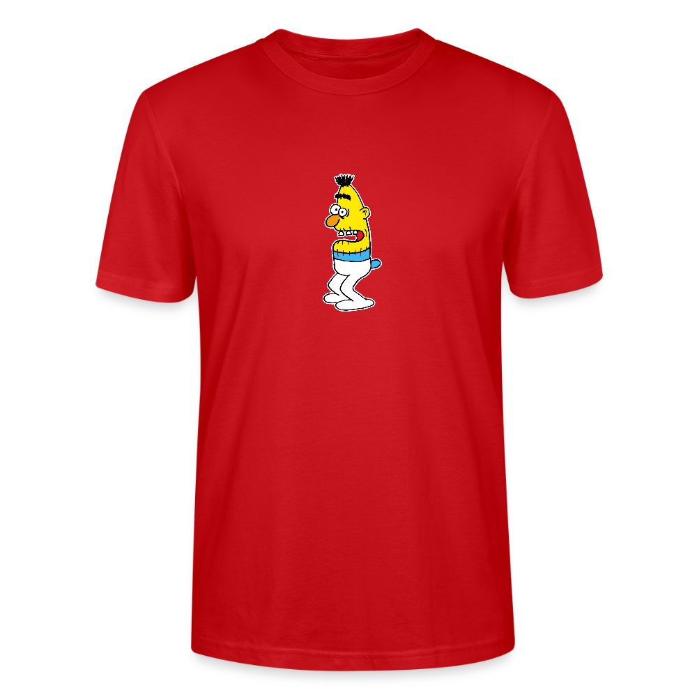 Regular fit shirt met Smurt - red