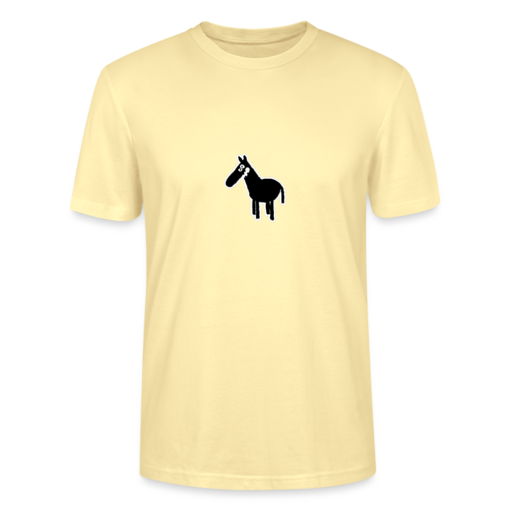 Shirt met paard - cream