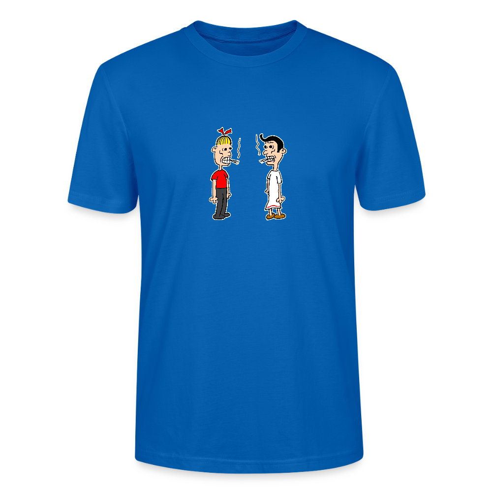 Shirt met Suske en Wiske die roken - peacock-blue