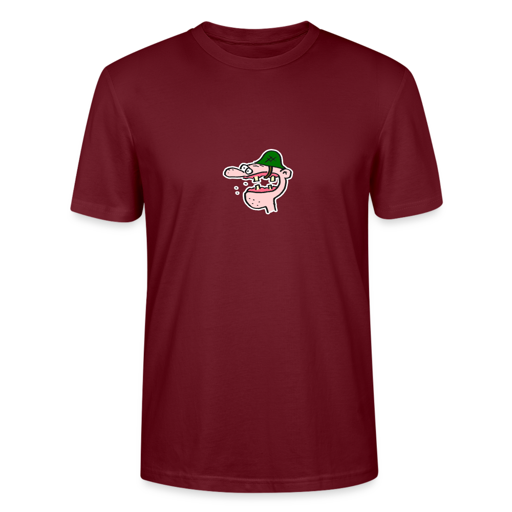 Shirt met veteraan - burgundy