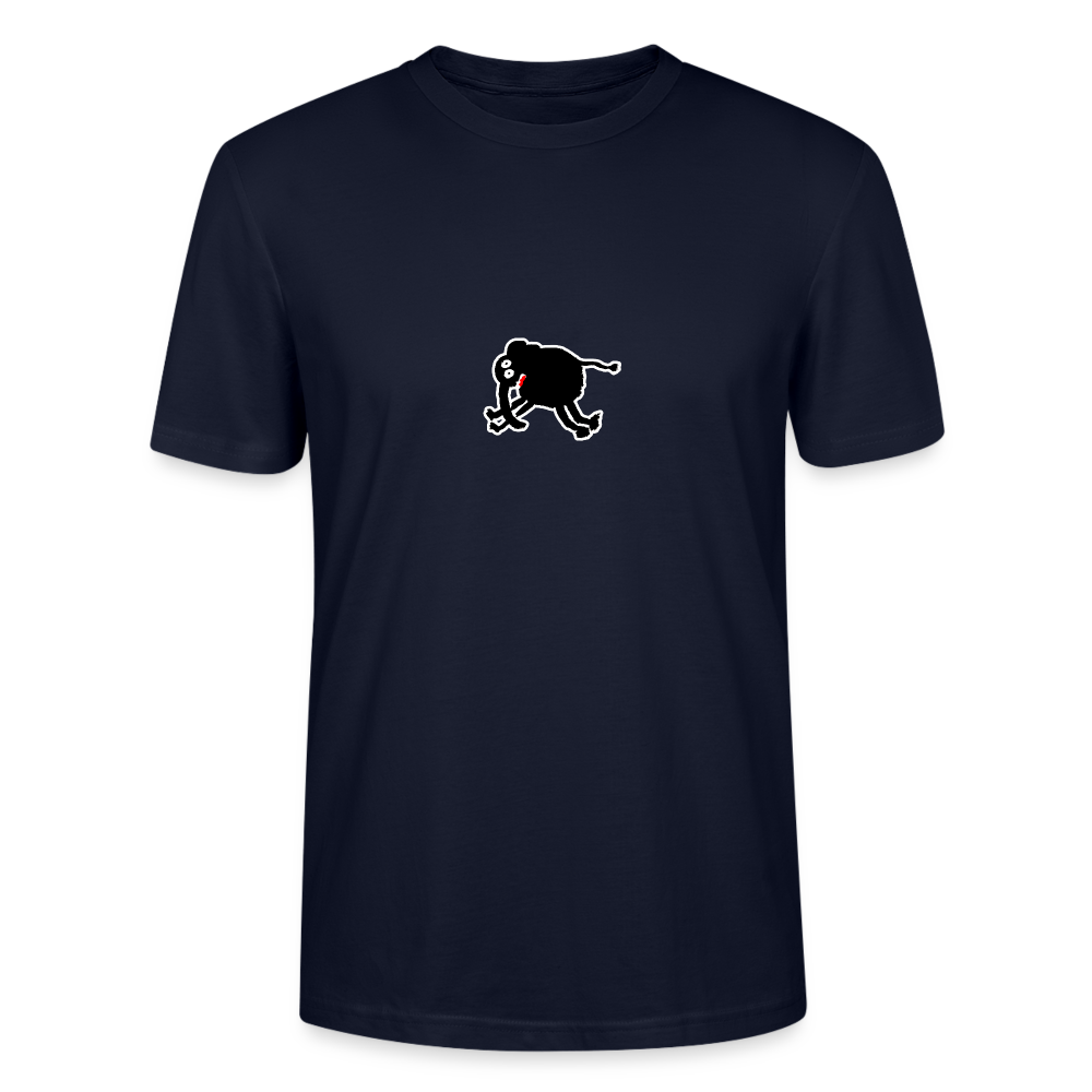 Shirt met olifant - navy