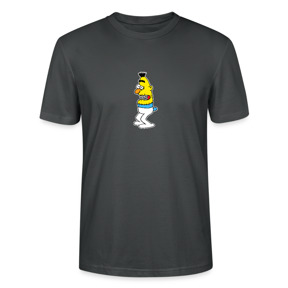 Regular fit shirt met Smurt - anthracite