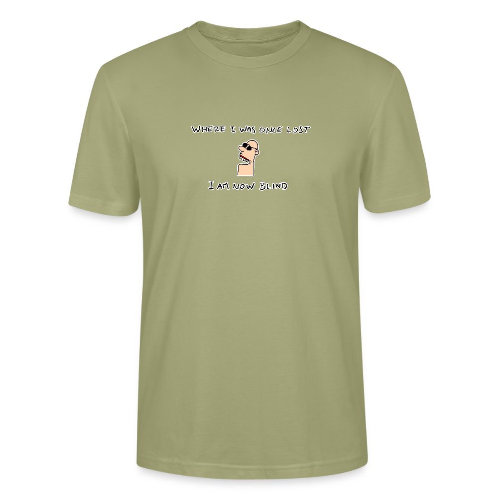 Regular fit shirt met wijze spreuk - sage