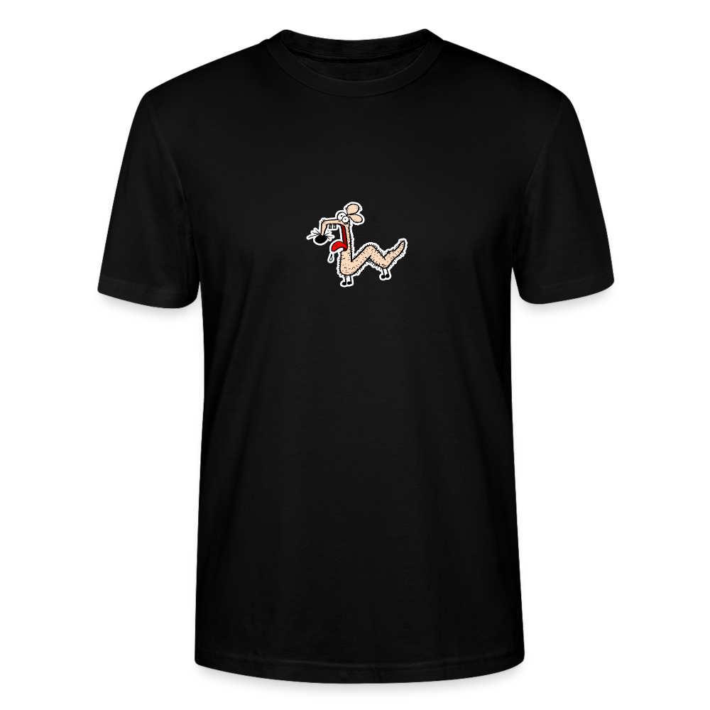 Shirt met knaagslang - black