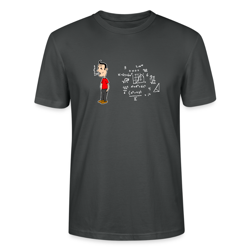 Regular fit shirt met Suske en wiskunde - anthracite
