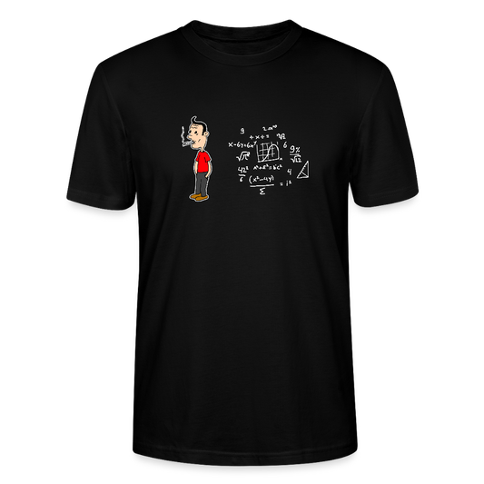 Regular fit shirt met Suske en wiskunde - black