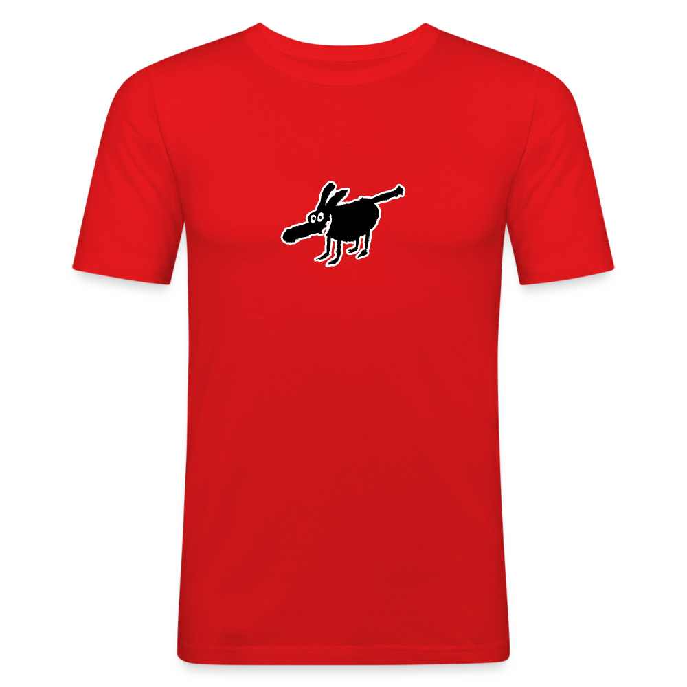 Shirt met hond - red