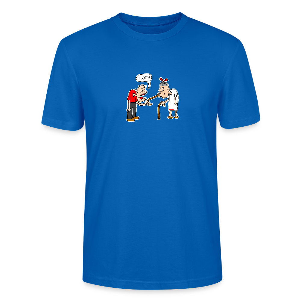 Regular fit shirt met Suske die Wiske een hoer noemt - peacock-blue
