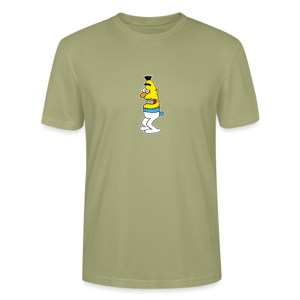 Regular fit shirt met Smurt - sage