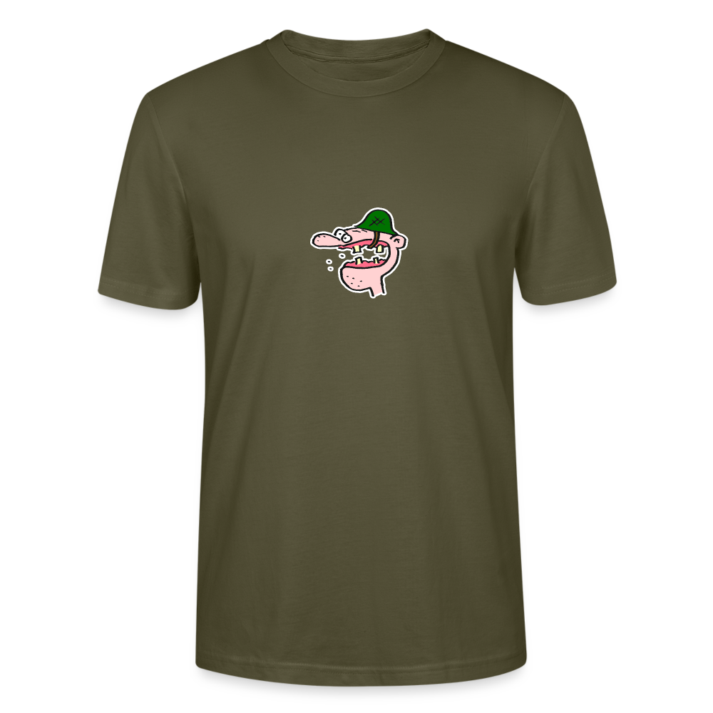 Shirt met veteraan - khaki