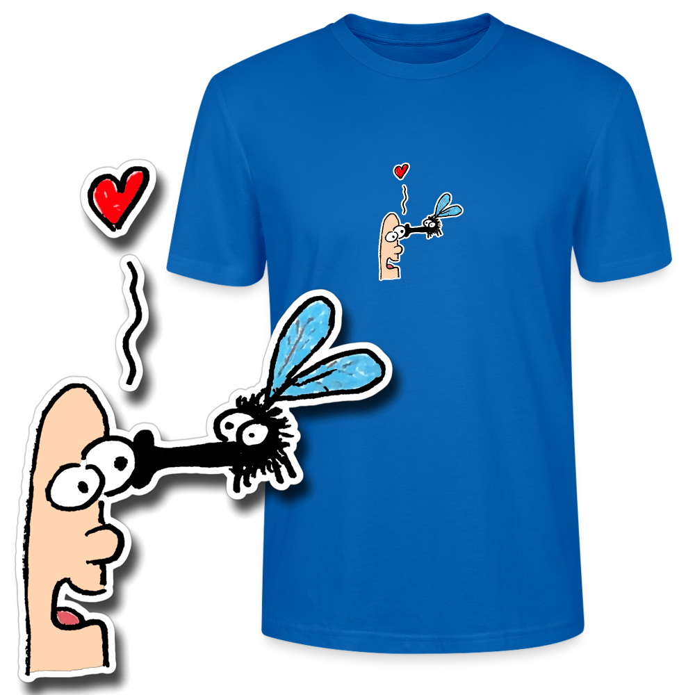 Regular fit shirt met aardige vlieg