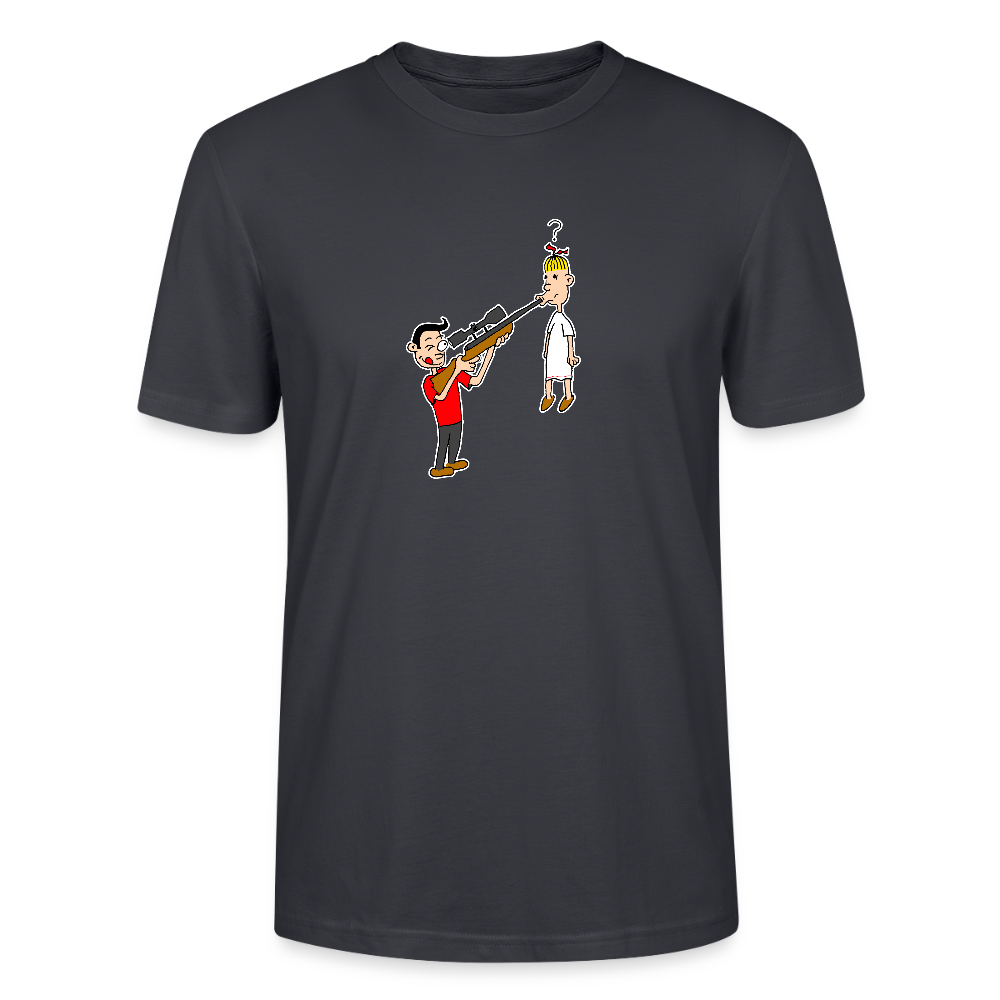 Regular fit shirt met Suske en Wiske en de Snode Sniper - India Ink Grey