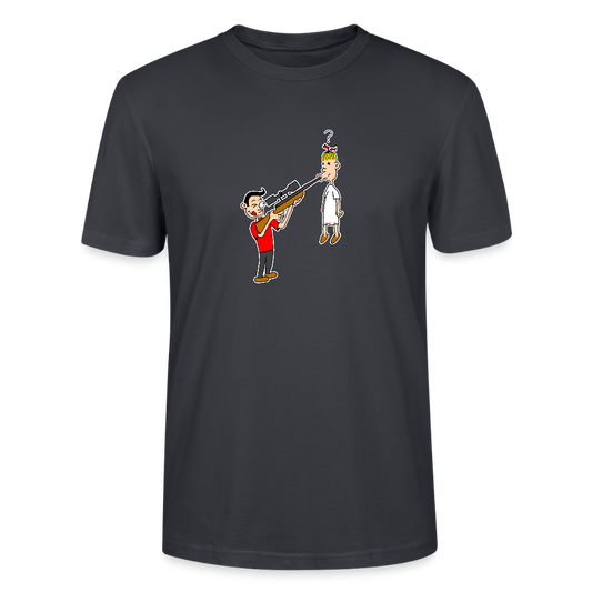 Regular fit shirt met Suske en Wiske en de Snode Sniper - India Ink Grey