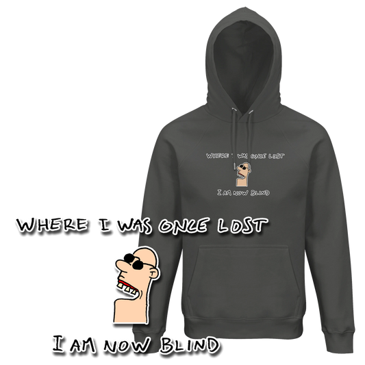 Hoodie met wijze spreuk