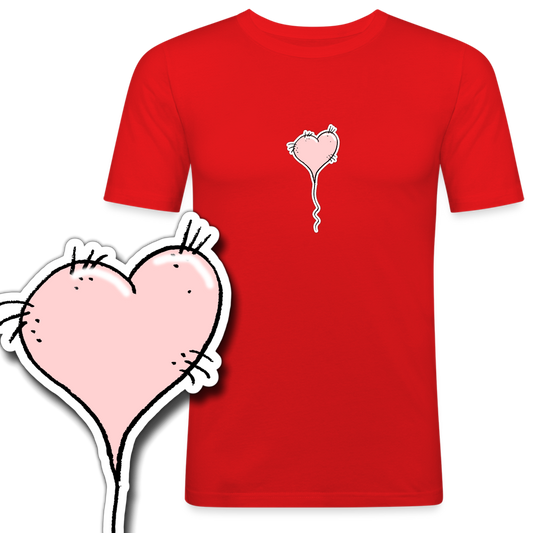 Slim fit shirt met vleesballon